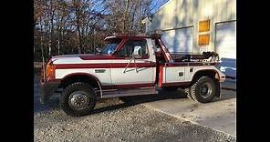 1990 Ford F 350 Wrecker For Sale