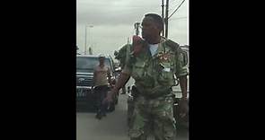 interveção de trânsito das forcas armadas em luanda, angola