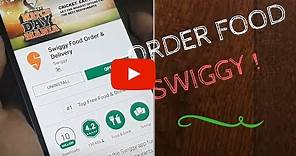 HOW TO USE SWIGGY TO ORDER FOOD ONLINE | SWIGGY | ENGLISH