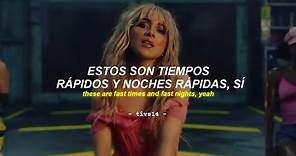 Sabrina Carpenter - Fast Times (Official Video) || Sub. Español + Lyrics