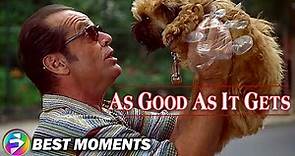 AS GOOD AS IT GETS | Jack Nicholson, Helen Hunt | Best Scenes from the Movie | Romantic Comedy
