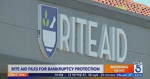 Rite Aid files for Chapter 11 bankruptcy, names new CEO