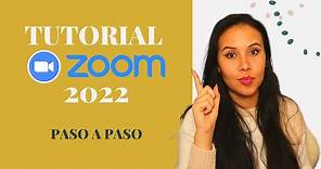 Como usar Zoom 2022 - PASO A PASO