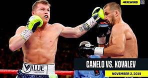 FULL FIGHT | Canelo vs. Sergey Kovalev (DAZN REWIND)