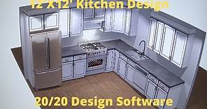 Kitchen design using 20/20 software