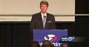 Koster gives concession speech in Missouri governor's race