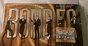 Bond 50: Complete 23 James Bond Films Collection (1962-2012) - Blu Ray Review and Unboxing