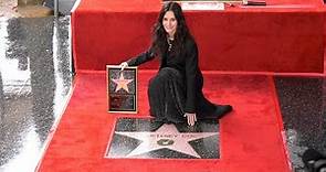 Courteney Cox Honored With A Star On The Hollywood Walk Of Fame