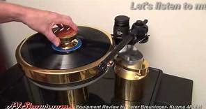 Kuzma 4Point Tonearm Review, Part 2 Installing Cartridge and Listening