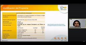 Estudiar Licenciatura en Lenguas Extranjeras con énfasis en Inglés- Charla Virtual UNAD.