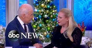 Joe Biden comforts Meghan McCain as she discusses her father's cancer diagnosis