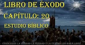 EXODO CAPÍTULO 20 ESTUDIO BIBLICO