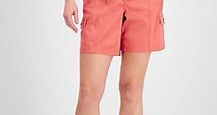 Style & Co Women's Comfort-Waist Cargo Shorts, Created for Macy's - Macy's