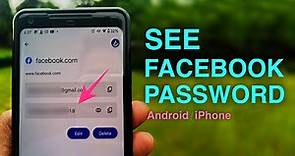 How To See Your Facebook Password If You Forgot it | Find FB Password