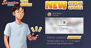 NEW STATUS UPDATE! (JANUARY) - Summertime Saga (Tech Update) - News 🗞️ (Part 6)