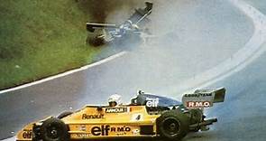 René Arnoux and Patrick Tambay Crash 1977 Rouen F2 Grand Prix