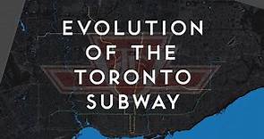 Evolution of the Toronto Subway