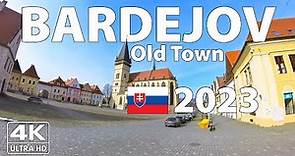 Bardejov, Slovakia Walking Tour ☀️ (4K Ultra HD) – With Captions