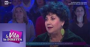 Intervista a Marisa Laurito - La vita in diretta 16/01/2018