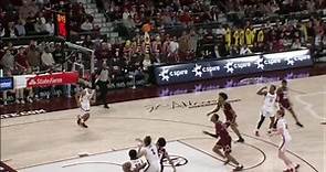 Latrell Wrightsell Jr. shows off range with long 3-pointer