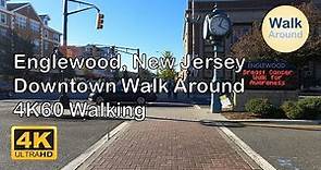 【4K60】 Walking - Englewood, New Jersey (Downtown Walk Around)