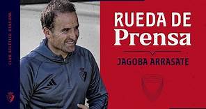 Rueda de prensa de Jagoba Arrasate previa al partido Osasuna Vs Almería | 03.01.2024