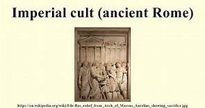 Imperial cult (ancient Rome)