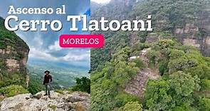 La mejor vista de Tlayacapan en mi Ascenso al Cerro El Tlatoani y la zona arqueológica en Morelos