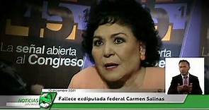 Carmen Salinas fue diputada federal durante la LXIII Legislatura