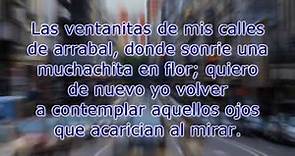 Carlos Gardel - Mi Buenos Aires querido (con lyrics / Letra)