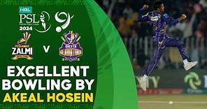 Excellent Bowling By Akeal Hosein | Peshawar vs Quetta | Match 25 | HBL PSL 9 | M1Z2U