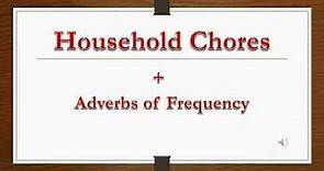 Adverbs of Frequency and Household Chores English Online Lesson for M4