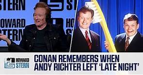 Conan O'Brien Remembers When Andy Richter Left "Late Night"