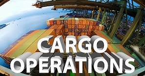 How are Containers Loaded? | Cargo Operations on Container Ship