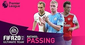 BEST Premier League Passer? | FIFA 20 | Ozil, De Bruyne, Eriksen | AD
