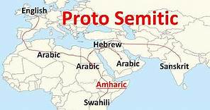 Proto Semitic Language
