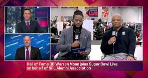 Hall of Fame QB Warren Moon joins 'Super Bowl Live' ahead of 49ers-Chiefs