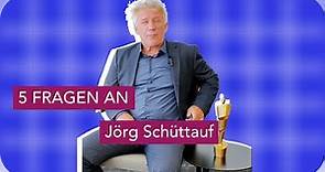 5 Fragen an... Jörg Schüttauf · Deutscher Filmpreis 2022