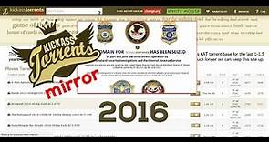 How to access Kickass Torrents after it has been seized 2016 [Updated]
