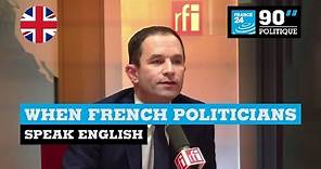 France: When French politicians speak English!