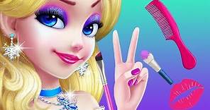 Fun Kids Care Games - Ice Princess Makeup Makeover Spa Beauty Salon & Pet Dress Up Girls Kids Games