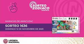 Sorteo Zodiaco No. 1636 Celebrando las "Maracas de Amacuzac"