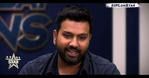 IPL 2023 | Rohit Sharma on His Mumbai Captaincy Debut | Stars On Star