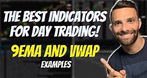 The Best Indicators For Day Trading Stocks and Options | 9ema and VWAP | How To Day Trade Strategy