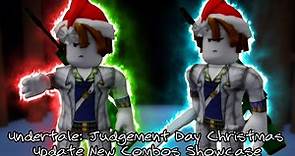 CHRISTMAS UPDATE!!! Undertale: Judgement Day How To Get Event Badge + New Combos Showcase