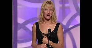 Uma Thurman Wins Best Actress TV Movie - Golden Globes 2003