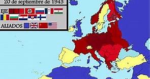 La Segunda Guerra Mundial en Europa día a día