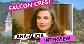 Falcon Crest: Ana-Alicia 1990 Interview CBS News Kathleen Sullivan