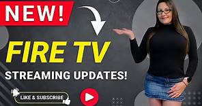 FIRESTICK Updates - FREE Fire TV Channels, FREE Tab & More!