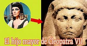Cesarión, hijo de Cleopatra VII y Julio César